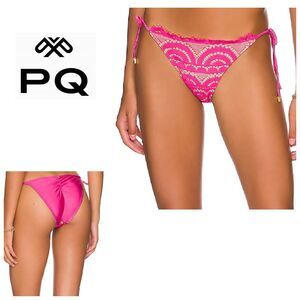 New. Pilyq lace teeny bikini bottom. Medium . Retails $76